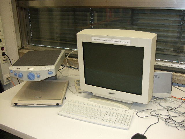Computer im Lesesaal der HP