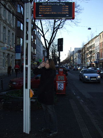 Busfahrplanansage