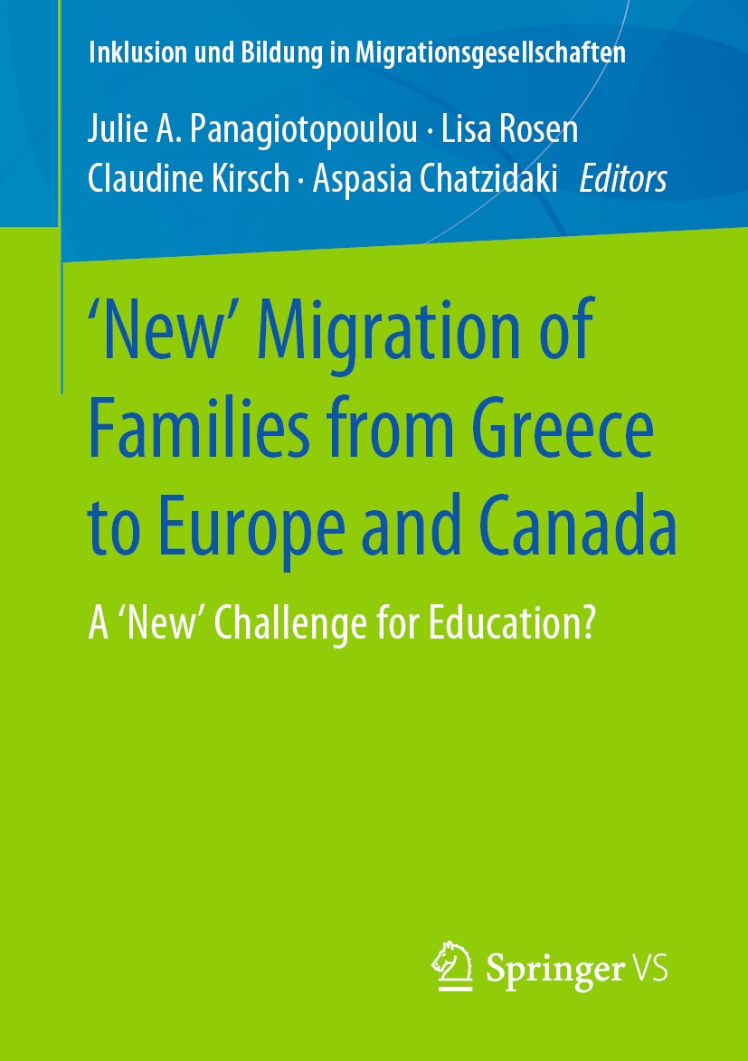 Buchcover New Migration of Families from Greece to Europe and Canada