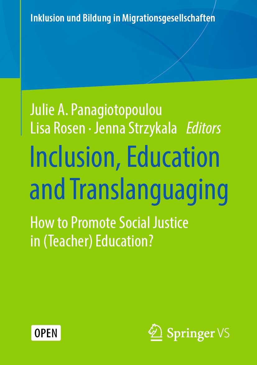 Buchcover Inclusion, Education and Translanguaging